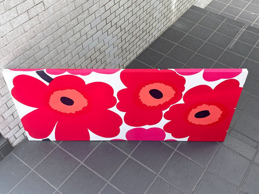 マリメッコ marimekko ウニッコ UNIKKO ファブリックパネル 120×54 マイヤ・イソラ 北欧 フィンランド ■