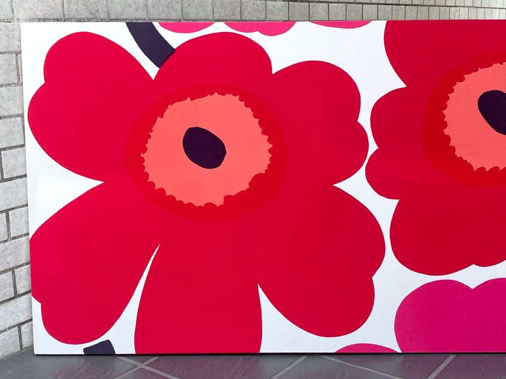 マリメッコ marimekko ウニッコ UNIKKO ファブリックパネル 120×54 マイヤ・イソラ 北欧 フィンランド ■