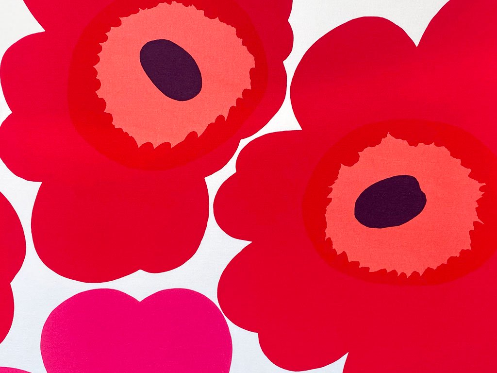 マリメッコ marimekko ウニッコ UNIKKO ファブリックパネル 120×54 マイヤ・イソラ 北欧 フィンランド ■