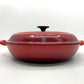 ルクルーゼ Le Creuset ビュッフェ キャセロール Buffet casserole チェリーレッド 30cm 3L 廃盤 ●