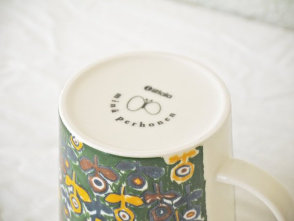 ミナペルホネン × イッタラ mina perhonen × iittala マグカップ 2008年 伊勢丹限定 希少品 北欧食器 元箱付き ◇