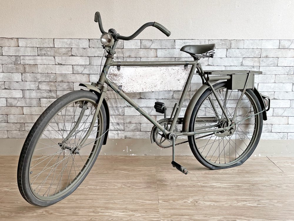 スウェーデンビンテージ Swedish Vintage モナーク MONARK 自転車 26インチ スウェーデン軍 ミリタリー 現状品 ディスプレイ用 インテリアとして ●