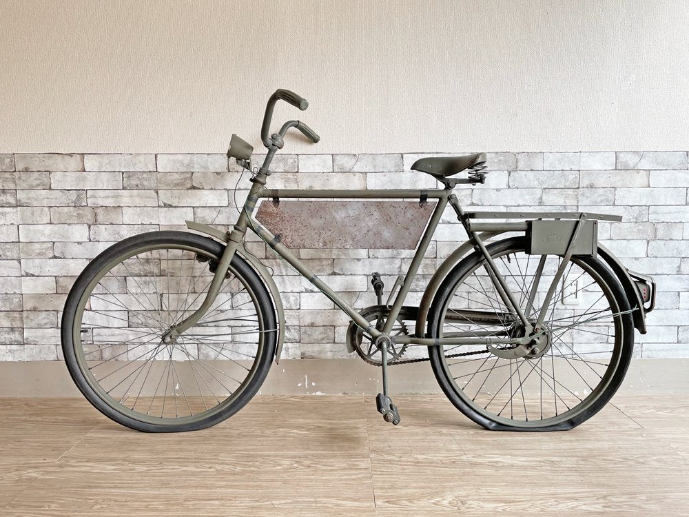 スウェーデンビンテージ Swedish Vintage モナーク MONARK 自転車 26インチ スウェーデン軍 ミリタリー 現状品 ディスプレイ用 インテリアとして ●