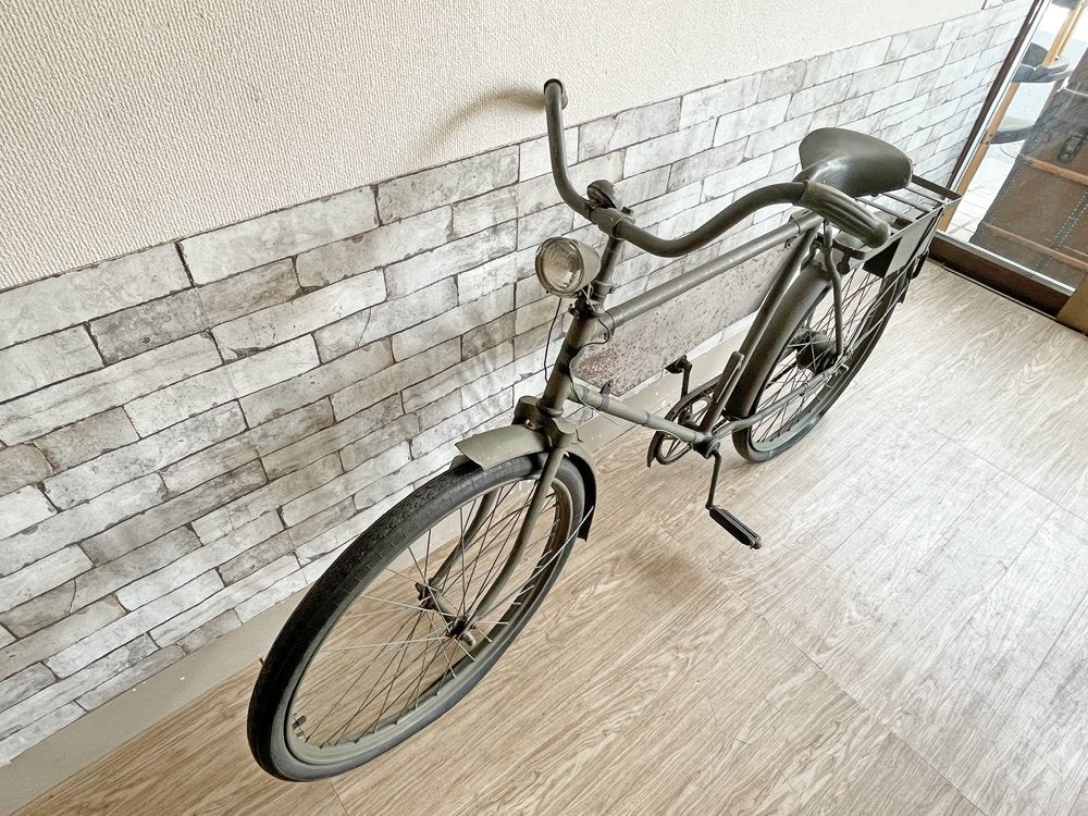 スウェーデンビンテージ Swedish Vintage モナーク MONARK 自転車 26インチ スウェーデン軍 ミリタリー 現状品 ディスプレイ用 インテリアとして ●