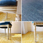 フランス アンティーク French antique ペイント サロンチェア Salon chair ダイニングチェア ベロアシート ★