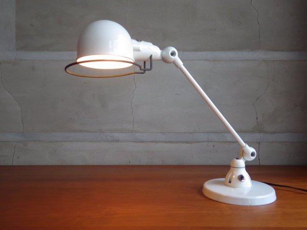 ジェルデ Jielde 303 シグナルデスクランプ Signal Desk Lamp ホワイト フランス 参考価格34,100円 P.F.S 取扱い ♪