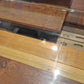 ヒラシマ HIRASHIMA カラメッラ リビングテーブル CARAMELLA Living Table glass ウォールナット 無垢材 ガラス天板 定価:150,700円 ♪