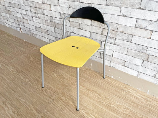 フリッツハンセン Fritz Hansen ヴィコ ソロチェア VICO SOLO Chair ダイニングチェア ヴィコ マジストレッティ Vico Magistretti イエロー 廃番 ●