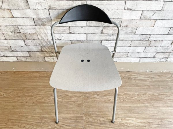 フリッツハンセン Fritz Hansen ヴィコ ソロチェア VICO SOLO Chair ダイニングチェア ヴィコ マジストレッティ Vico Magistretti グレー 廃番 ●