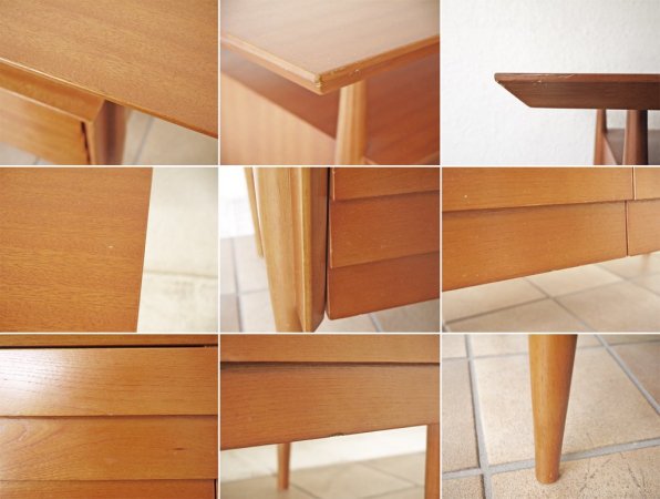アクメファニチャー ACME Furniture カーディフ Cardiff TVボード ラバーウッド材 2ドロワー コーヒーテーブル 希少 廃番品 ◇