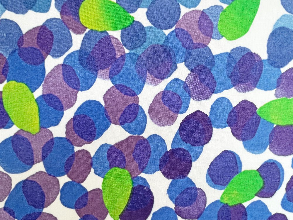 マリメッコ marimekko ムスティッカマァ MUSTIKKAMAA ファブリックパネル 45×45cm ●