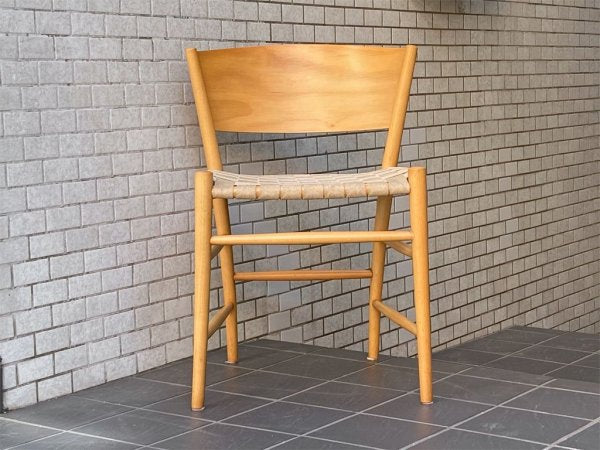 クビスト KVIST MOBLER ジャイブ JIVE ダイニングチェア ビーチ材 トム・ステップ デンマーク 北欧家具 A ■