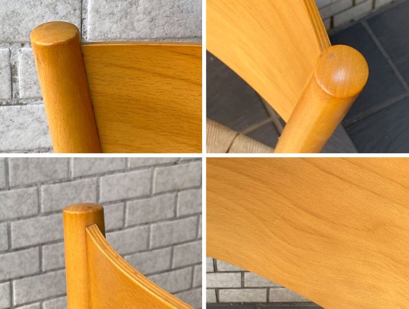 クビスト KVIST MOBLER ジャイブ JIVE ダイニングチェア ビーチ材 トム・ステップ デンマーク 北欧家具 B ■
