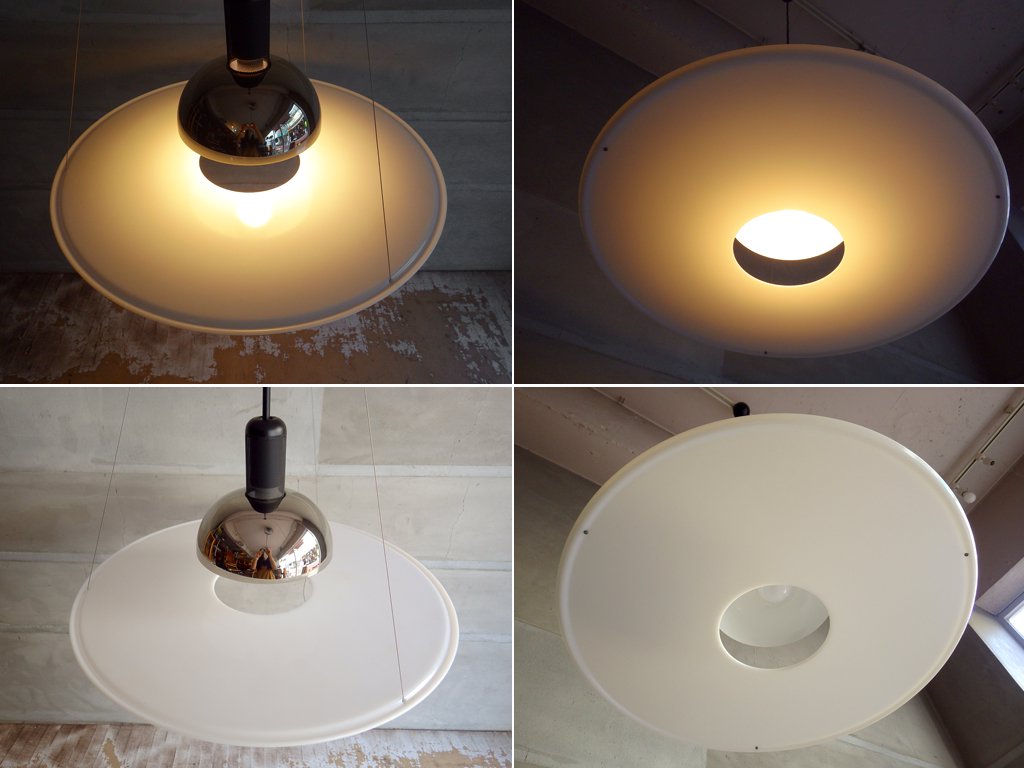 フロス FLOS フリスビー Frisbi ペンダントライト アッキーレ・カステリオーニ Achille Castiglioni イタリア ♪