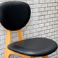 イデー IDEE ダイニングチェア DINING CHAIR 長大作 ブラック PVCレザー 食卓椅子 ジャパニーズモダン A ■