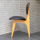 イデー IDEE ダイニングチェア DINING CHAIR 長大作 ブラック PVCレザー 食卓椅子 ジャパニーズモダン B ■