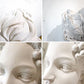 薔薇の少女 胸像 Plaster statue 石膏像 ジュゼッペ・ベッシ Giuseppe Bessi デッサン 絵画用品 ディスプレイ オブジェ ★