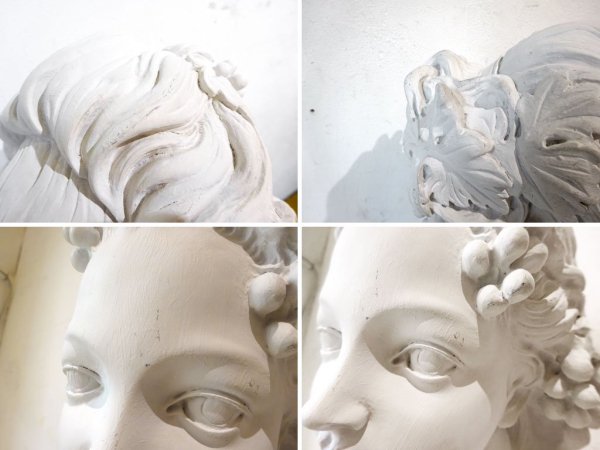 薔薇の少女 胸像 Plaster statue 石膏像 ジュゼッペ・ベッシ Giuseppe Bessi デッサン 絵画用品 ディスプレイ オブジェ ★