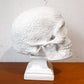 アート＆コマースプロモート ATR＆COMMERCE PROMOTED メダル付 アートスカル ART Skull 石膏 彫像 頭骨モチーフ ホームデコ ★