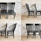 ポッタリーバーン Pottery Barn スクールハウスチェア Schoolhouse Chair ダイニングチェア ブラック 2脚セット B ●