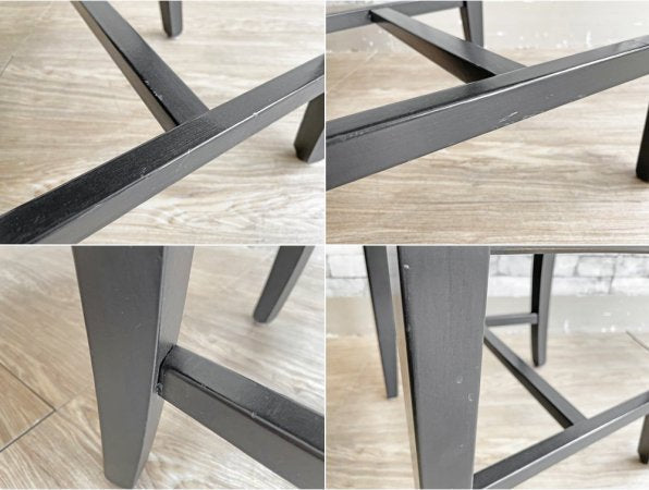 ポッタリーバーン Pottery Barn スクールハウスチェア Schoolhouse Chair ダイニングチェア ブラック 2脚セット B ●