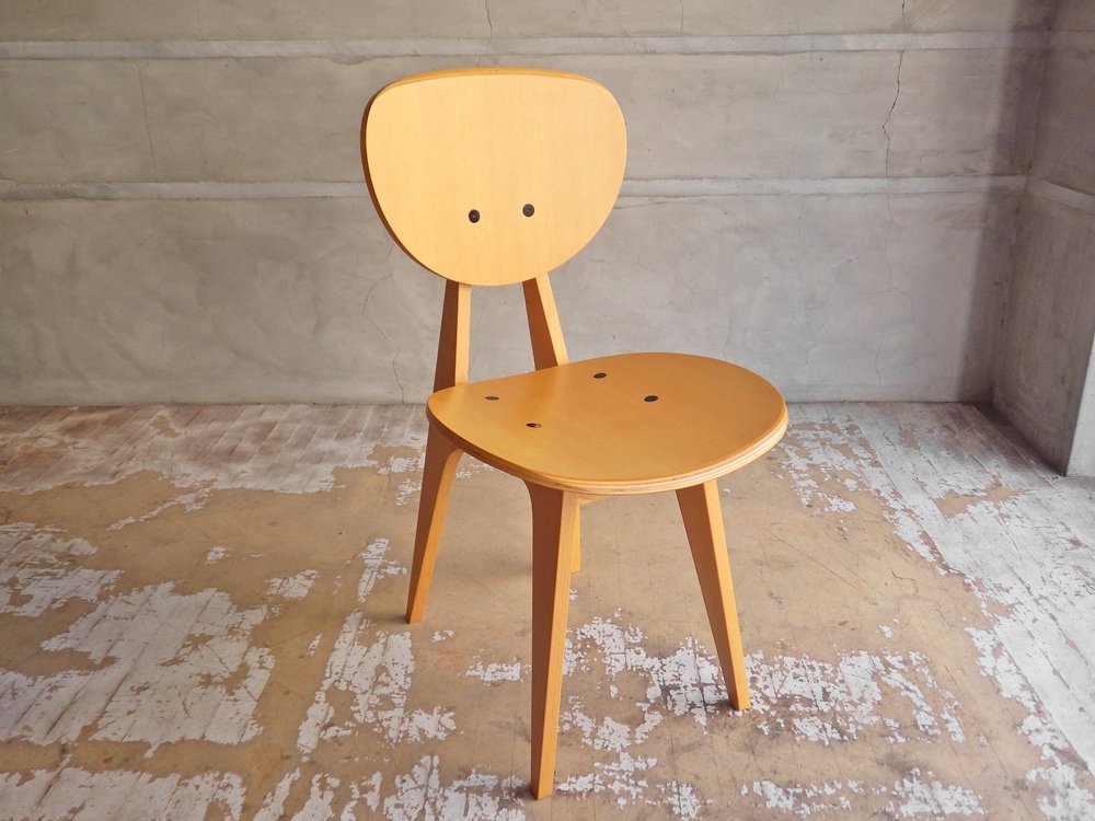 イデー IDEE ダイニングチェア ナチュラル DINING CHAIR Natural 長大作 食卓椅子 ジャパニーズモダン 定価:57,200円 B ♪