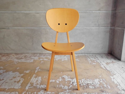 イデー IDEE ダイニングチェア ナチュラル DINING CHAIR Natural 長大作 食卓椅子 ジャパニーズモダン 定価:57,200円 B ♪