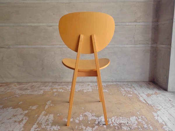 イデー IDEE ダイニングチェア ナチュラル DINING CHAIR Natural 長大作 食卓椅子 ジャパニーズモダン 定価:57,200円 B ♪