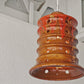 西ドイツ ビンテージ West German vintage ファットラバ Fat Lave 西ドイツセラミック ペンダントライト W.German art pottery 照明 陶器 希少 ◇