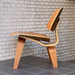 ハーマンミラー Herman Miller LCW ラウンジチェア ウッドレッグ Molded Plywood Lounge Chair ウォールナット C&Rイームズ ミッドセンチュリー ■