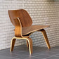 ハーマンミラー Herman Miller LCW ラウンジチェア ウッドレッグ Molded Plywood Lounge Chair ウォールナット C&Rイームズ ミッドセンチュリー ■