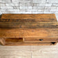 ノットアンティークス Knot antiques ワイドコーヒーテーブル WIDE COFFEE TABLE パイン古材 クラッシュゲート インダストリアル ￥57,200- ●