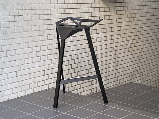 マジス MAGIS スツールワン STOOL_ONE カウンターチェア アルミニウム ブラック コンスタンティン・グルチッチ ■