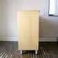 edsbyn office furniture ロールドア × 引き出し3段 ミドルキャビネット 蛇腹 鍵付 棚板欠品 ナチュラル オフィス家具 北欧 スウェーデン ◎