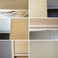edsbyn office furniture ロールドア × 引き出し3段 ミドルキャビネット 蛇腹 鍵付 棚板欠品 ナチュラル オフィス家具 北欧 スウェーデン ◎