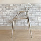 カルテル Kartell マスターズ チェア Masters chair スタッキングチェア メタルフィニッシュ フィリップ・スタルク Philippe Starck 定価￥81,900- B ●