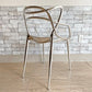 カルテル Kartell マスターズ チェア Masters chair スタッキングチェア メタルフィニッシュ フィリップ・スタルク Philippe Starck 定価￥81,900- B ●