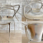 カルテル Kartell マスターズ チェア Masters chair スタッキングチェア メタルフィニッシュ フィリップ・スタルク Philippe Starck 定価￥81,900- B ●