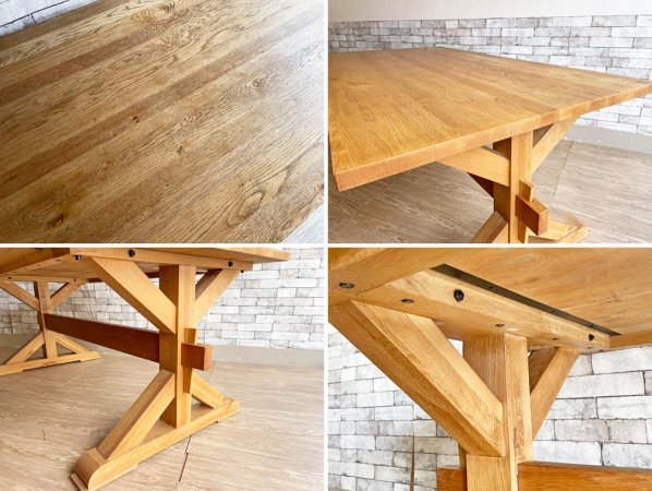 アクタス ACTUS スローハウス SLOW HOUSE クオピオ ダイニングテーブル KUOPIO DINING TABLE オーク材 オイル仕上げ カントリーデザイン ●