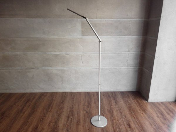 コンセプト Koncept Z-BAR Floor LEDフロアライト シルバー 昼白色 調光機能付 スタンドライト 定価:41,040円 ♪