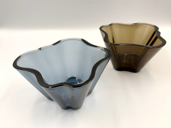 イッタラ iittala アアルトコレクション スモールボウル レイン アルヴァ・アアルト Alvar Aalto ガラス 北欧食器 フィンランド ◎