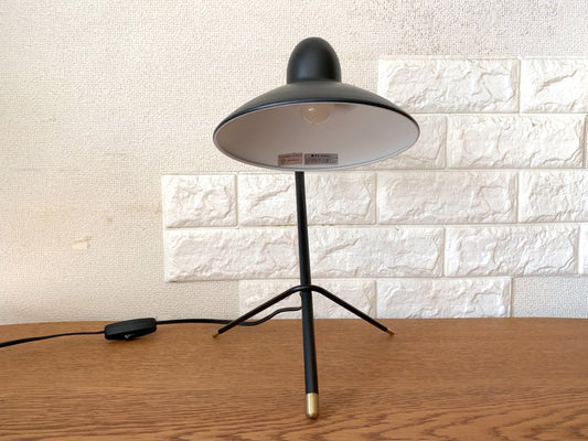 ディクラッセ DI CLASSE アルル デスクランプ Arls desk lamp デスクライト 卓上ライト スチール×真鍮 ブラック LED電球使用可￥16,500- ◎