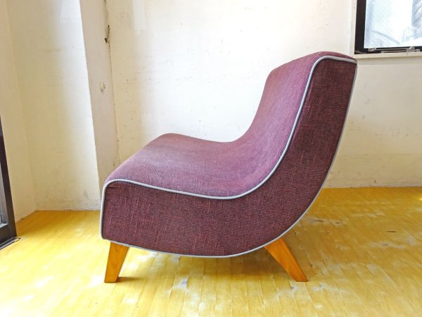 イデー IDEE ホッパーソファ ＆ オットマン Hopper Sofa 2人掛け パープル 北欧スタイル 廃番 ★