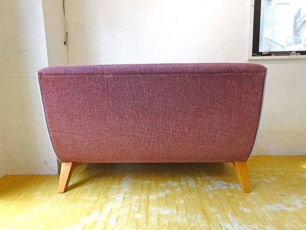 イデー IDEE ホッパーソファ ＆ オットマン Hopper Sofa 2人掛け パープル 北欧スタイル 廃番 ★