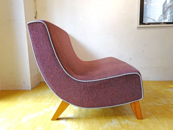 イデー IDEE ホッパーソファ ＆ オットマン Hopper Sofa 2人掛け パープル 北欧スタイル 廃番 ★