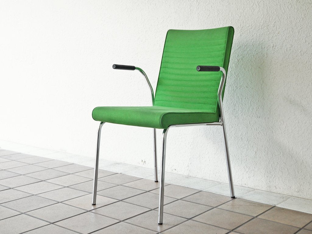 オフェクト OFFECCT クイックアームチェア Quick armchair スタッキング アームチェア グリーン 北欧モダンデザイン スウェーデン ◇