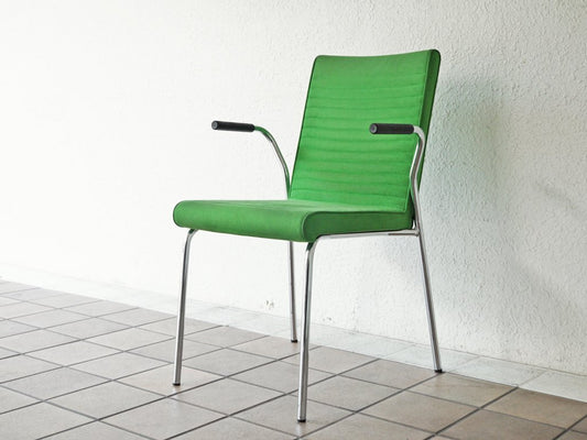オフェクト OFFECCT クイックアームチェア Quick armchair スタッキング アームチェア グリーン 北欧モダンデザイン スウェーデン ◇