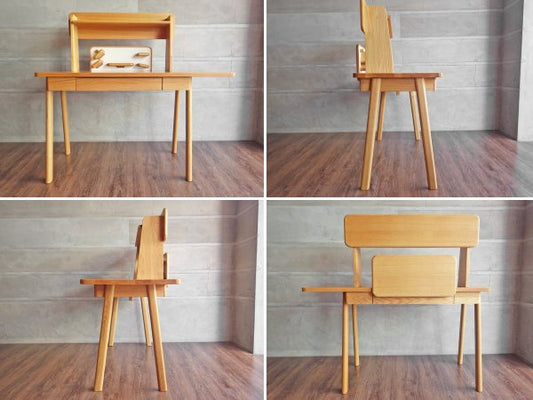 アクタス キッズ ACTUS KIDS FURNITURE サークル デスク セット sarcle  desk set チェア デスクチェスト デスクシェルフ デスクパネル 定価237,160円 ♪