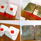 リンカーン社 Lincoln Beautyware キャニスターセット レッド 小麦粉 砂糖 FLOUR SUGAR 缶 キッチン収納 US 1950'sビンテージ ★