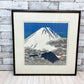 橋本興家 春富士 1972 AP版 額装品 ●